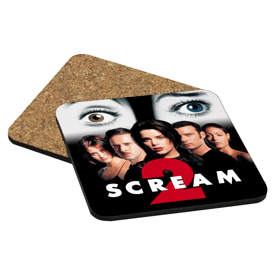 Scream 2 Drink Coaster