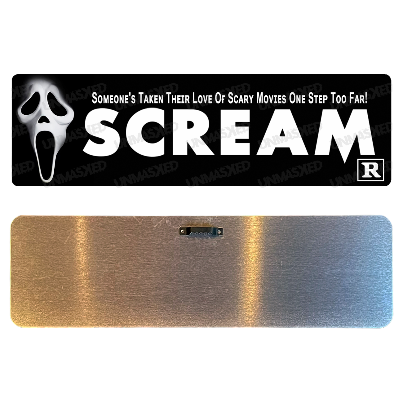 Scream Aluminum Street Sign