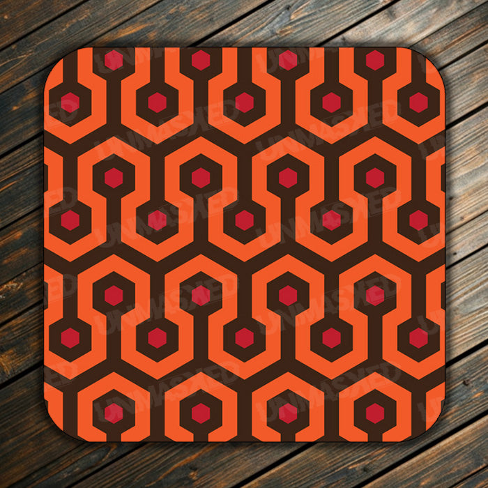 The Shining Carpet Drink Coaster