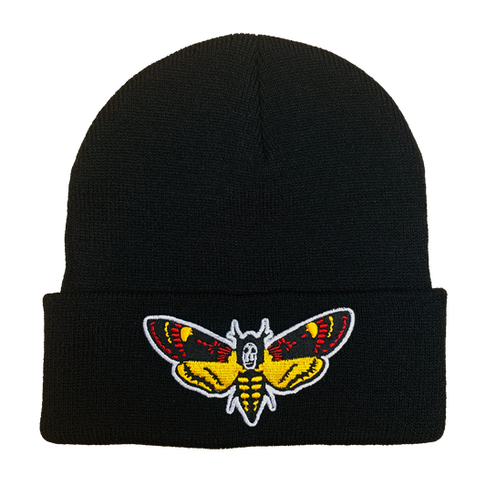 Silence of the Lambs Embroidered Beanie - UNMASKED Horror & Punk Patches and Decor