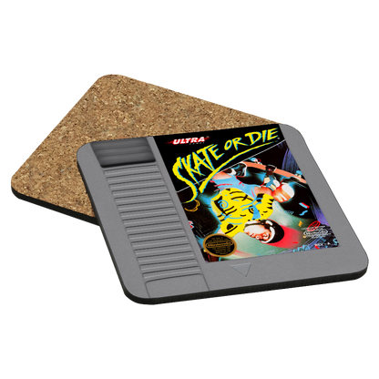 Skate or Die NES Drink Coaster