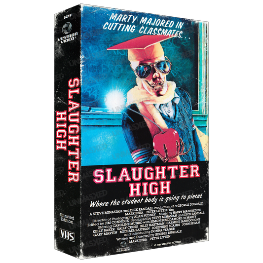 Slaughter High Supersized VHS Wall Art