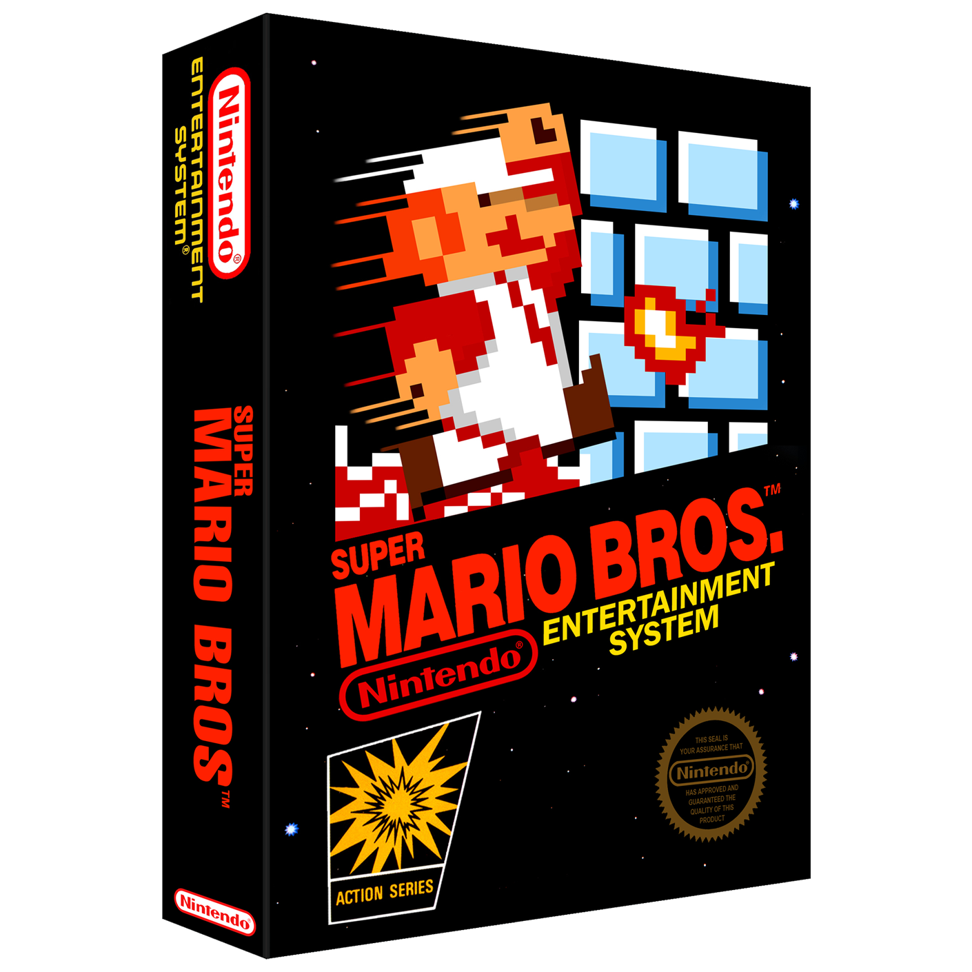 Super Mario Bros Supersized NES Wall Art