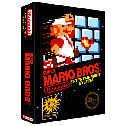 Super Mario Bros Supersized NES Wall Art