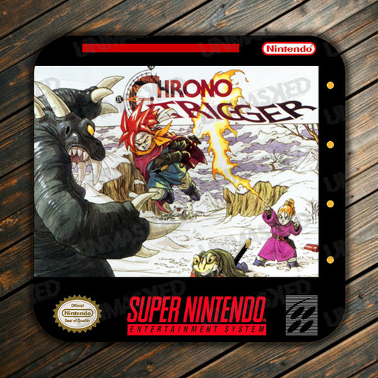 Chrono Trigger SNES Drink Coaster