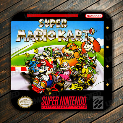 Super Mario Kart SNES Drink Coaster