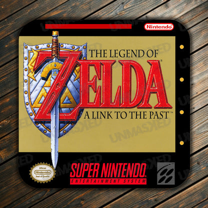 A Link to the Past SNES Drink Coaster