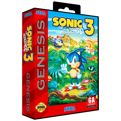 Sonic the Hedgehog 3 Supersized Genesis Wall Art