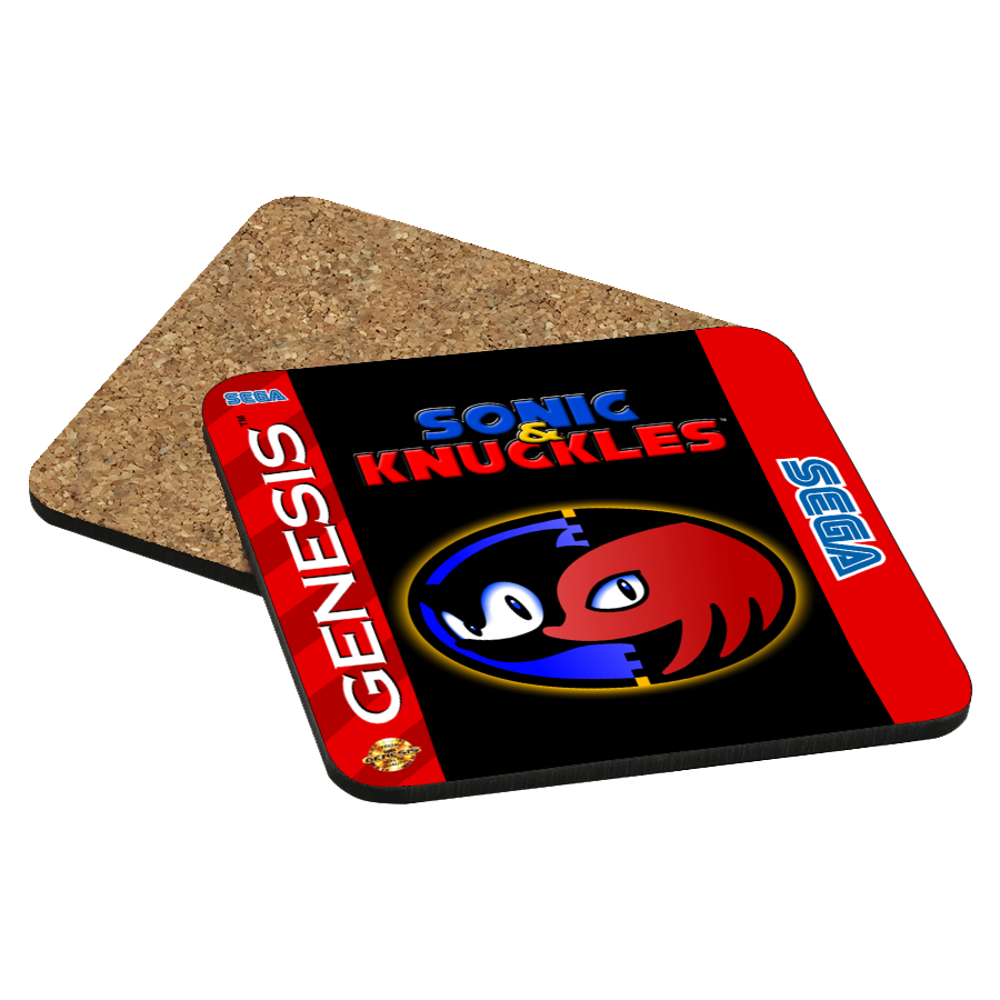 Sonic & Knuckles Genesis Drink Coaster