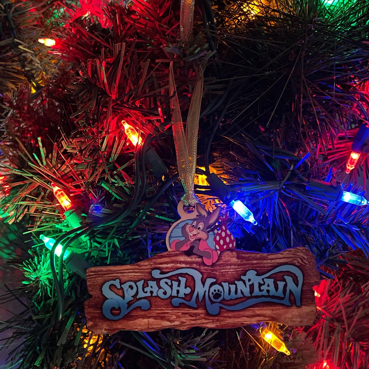 Splash Mountain Holiday Ornament