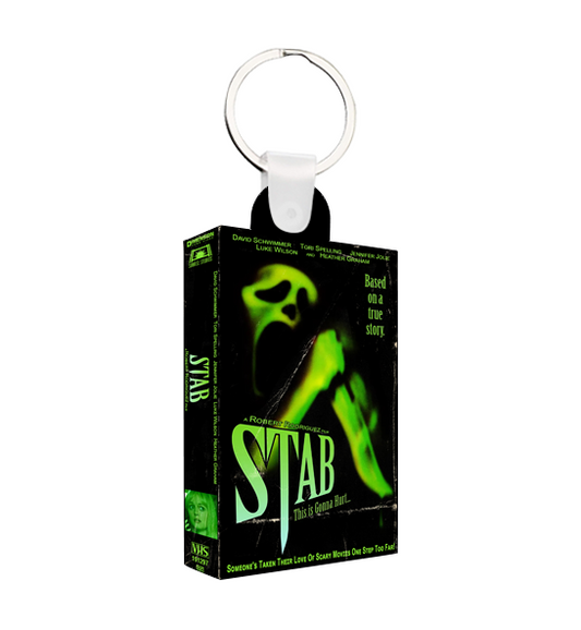 Stab Mini VHS Keychain