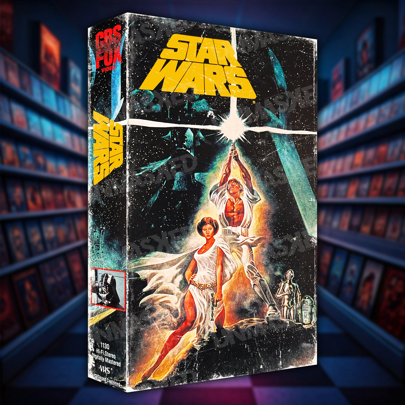 Star Wars Supersized VHS Wall Art