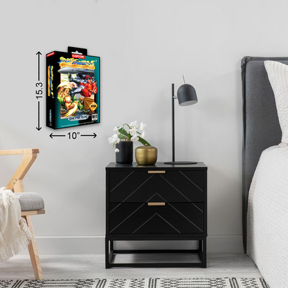 Street Fighter II Champion Edition Supersized Genesis Wall Art