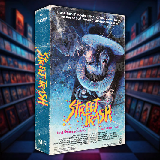 Street Trash Supersized VHS Wall Art