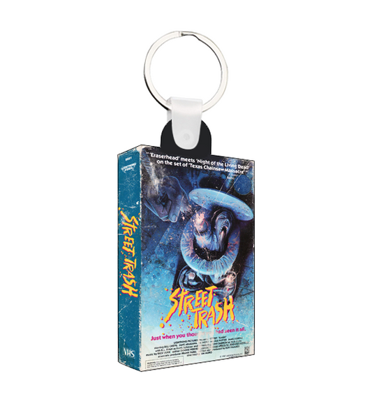 Street Trash Mini VHS Keychain