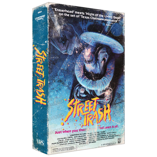 Street Trash Supersized VHS Wall Art