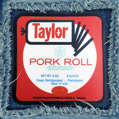 Taylor Ham Pork Roll Iron-On Patch