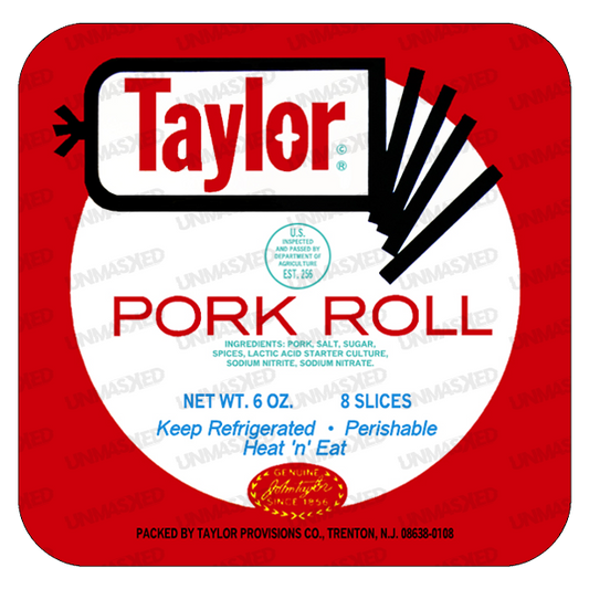 Taylor Ham Pork Roll Drink Coaster