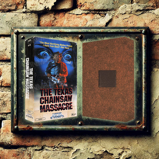 Texas Chainsaw Massacre Mini VHS Magnet