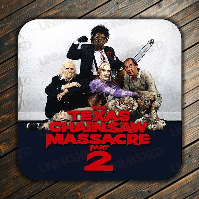 Texas Chainsaw Massacre 2 Drink Coaster