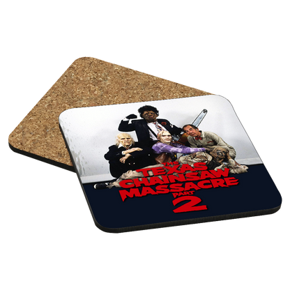 Texas Chainsaw Massacre 2 Drink Coaster