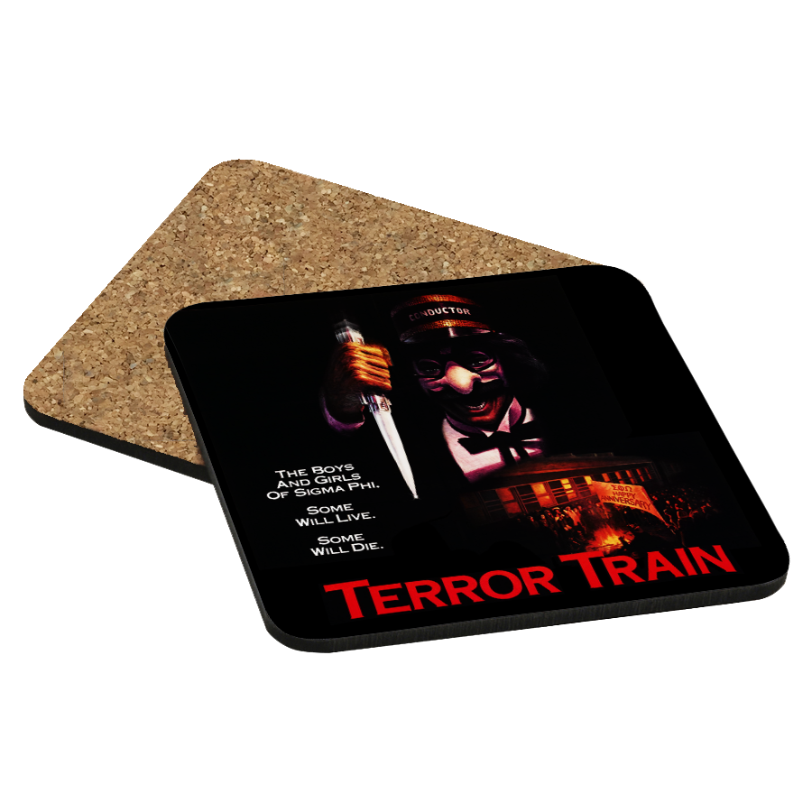 Terror Train Drink Coaster