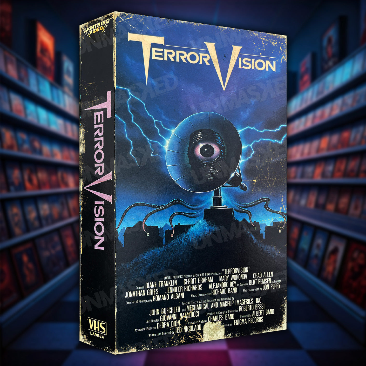 TerrorVision Supersized VHS Wall Art