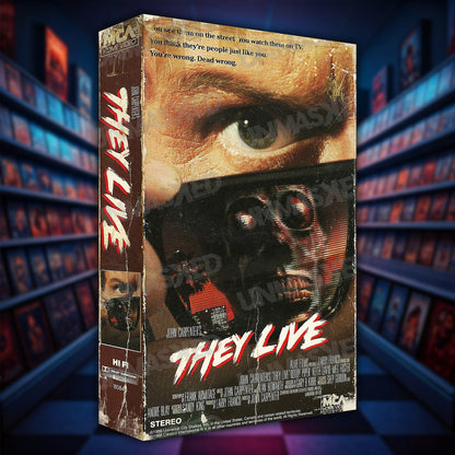 They Live Supersized VHS Wall Art