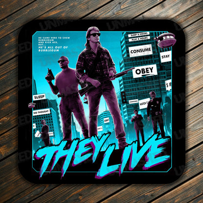 They Live Drink Coaster