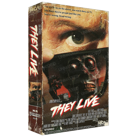 They Live Supersized VHS Wall Art