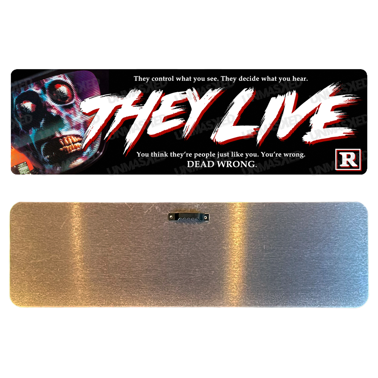 They Live Aluminum Street Sign