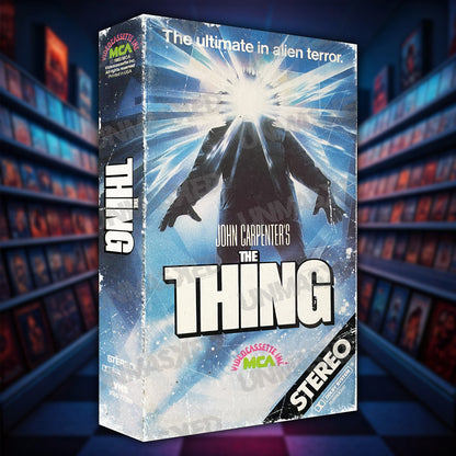 The Thing Supersized VHS Wall Art