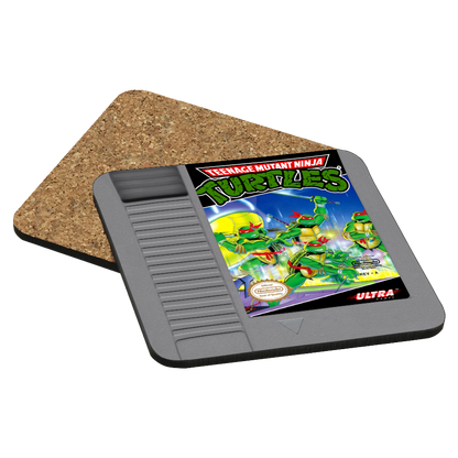 Teenage Mutant Ninja Turtles NES Drink Coaster