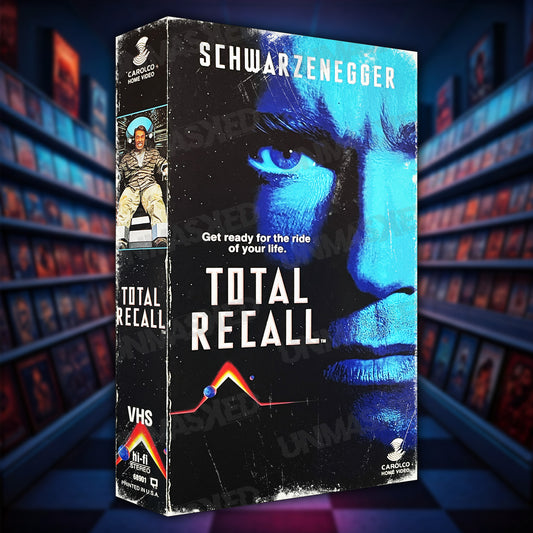 Total Recall Supersized VHS Wall Art