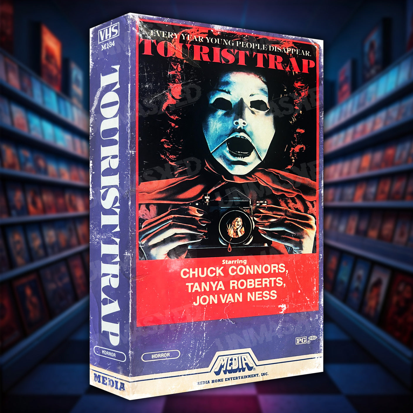 Tourist Trap Supersized VHS Wall Art