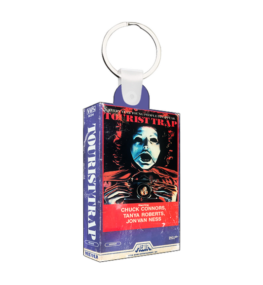 Tourist Trap Mini VHS Keychain