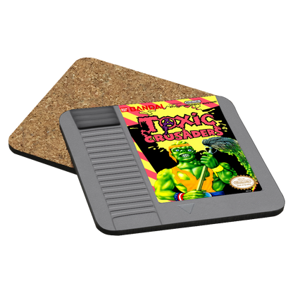 Toxic Crusaders NES Drink Coaster