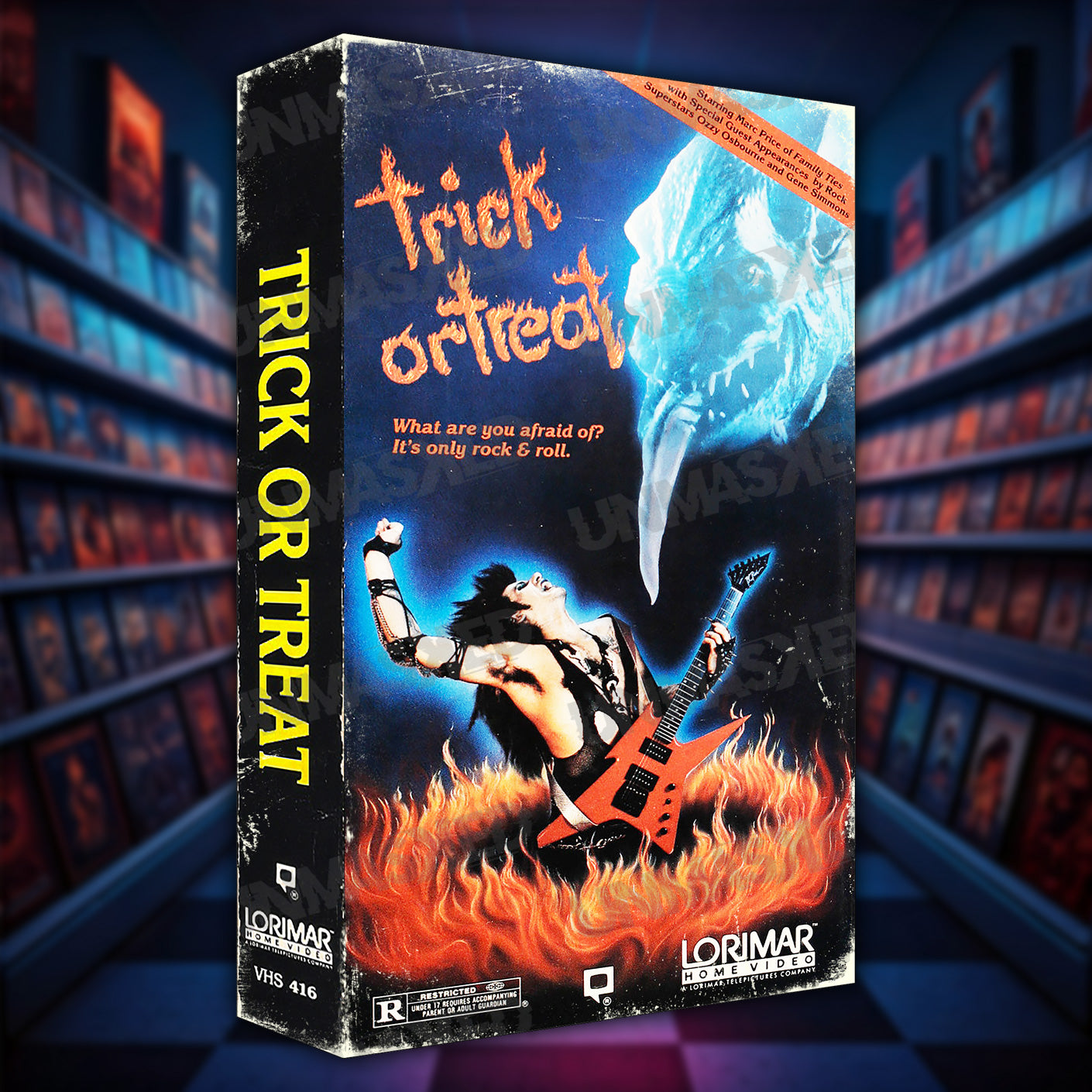 Trick or Treat Supersized VHS Wall Art