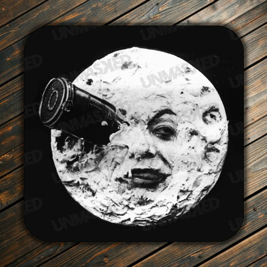 A Trip to the Moon Drink Coaster