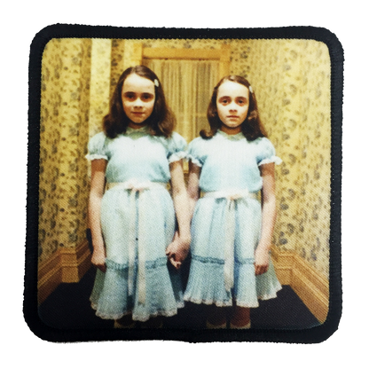 The Shining Twins Iron-On Patch - UNMASKED Horror & Punk Patches and Decor