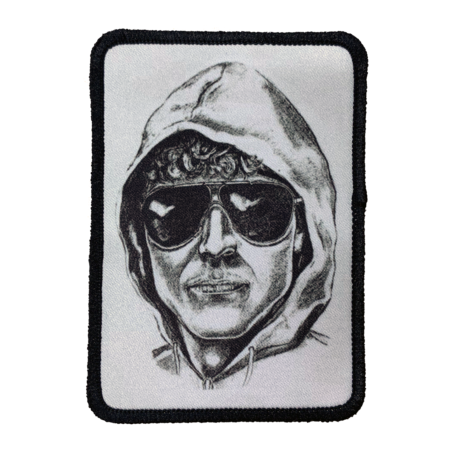 Unabomber Iron-On Patch - UNMASKED Horror & Punk Patches and Decor