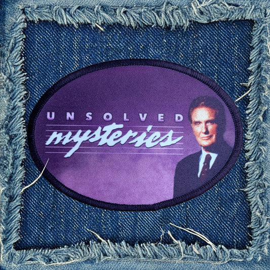 Unsolved Mysteries Iron-On Patch