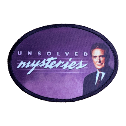 Unsolved Mysteries Iron-On Patch - UNMASKED Horror & Punk Patches and Decor