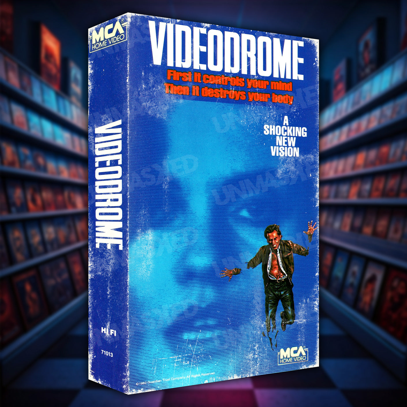 Videodrome Supersized VHS Wall Art