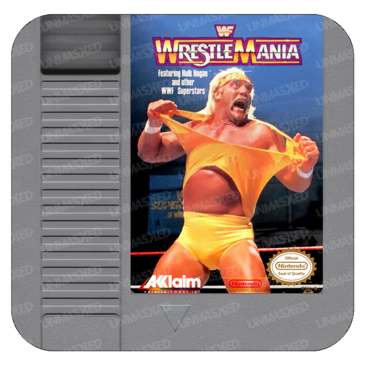 WWF WrestleMania NES Drink Coaster