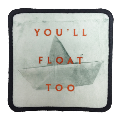 You'll Float Too Iron-On Patch - UNMASKED Horror & Punk Patches and Decor