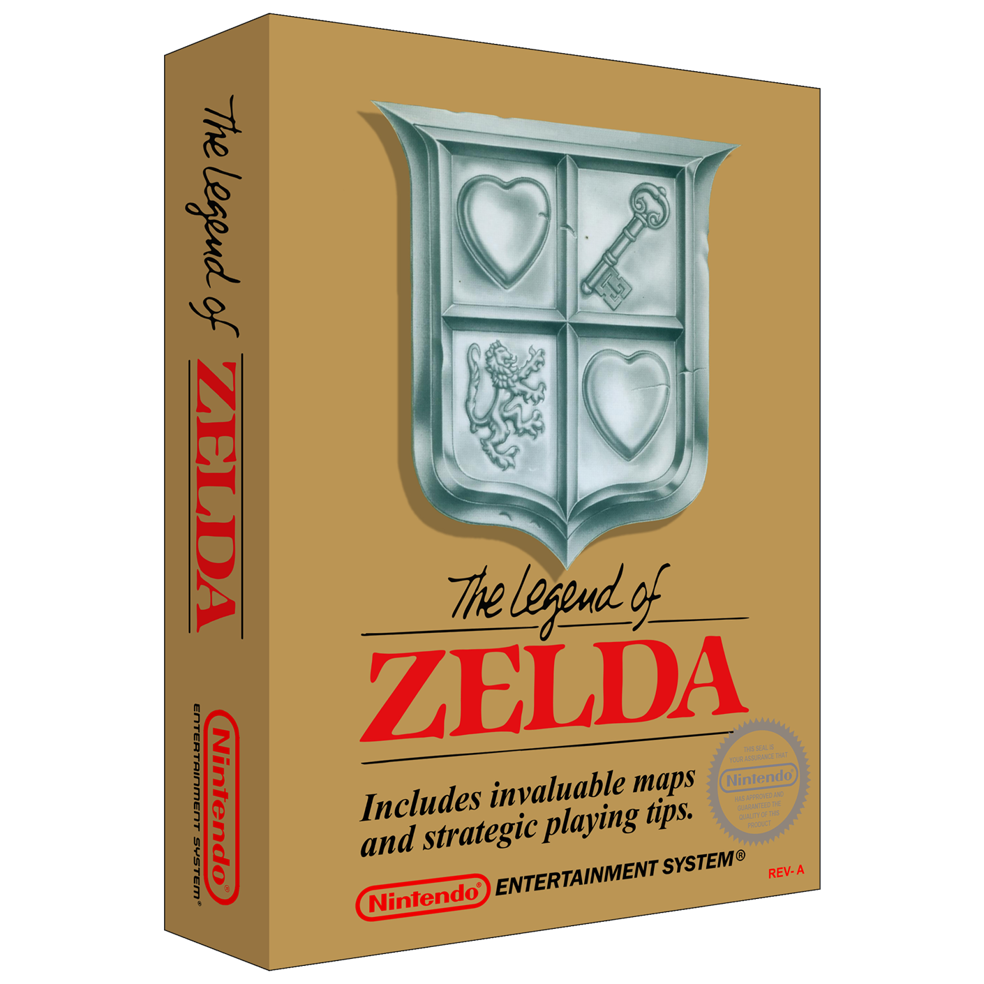 The Legend of Zelda Supersized NES Wall Art