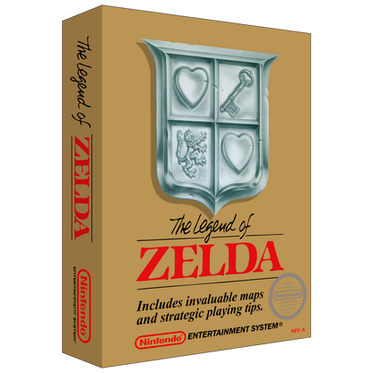 The Legend of Zelda Supersized NES Wall Art