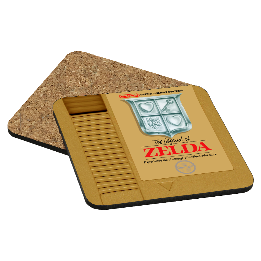 The Legend of Zelda NES Drink Coaster