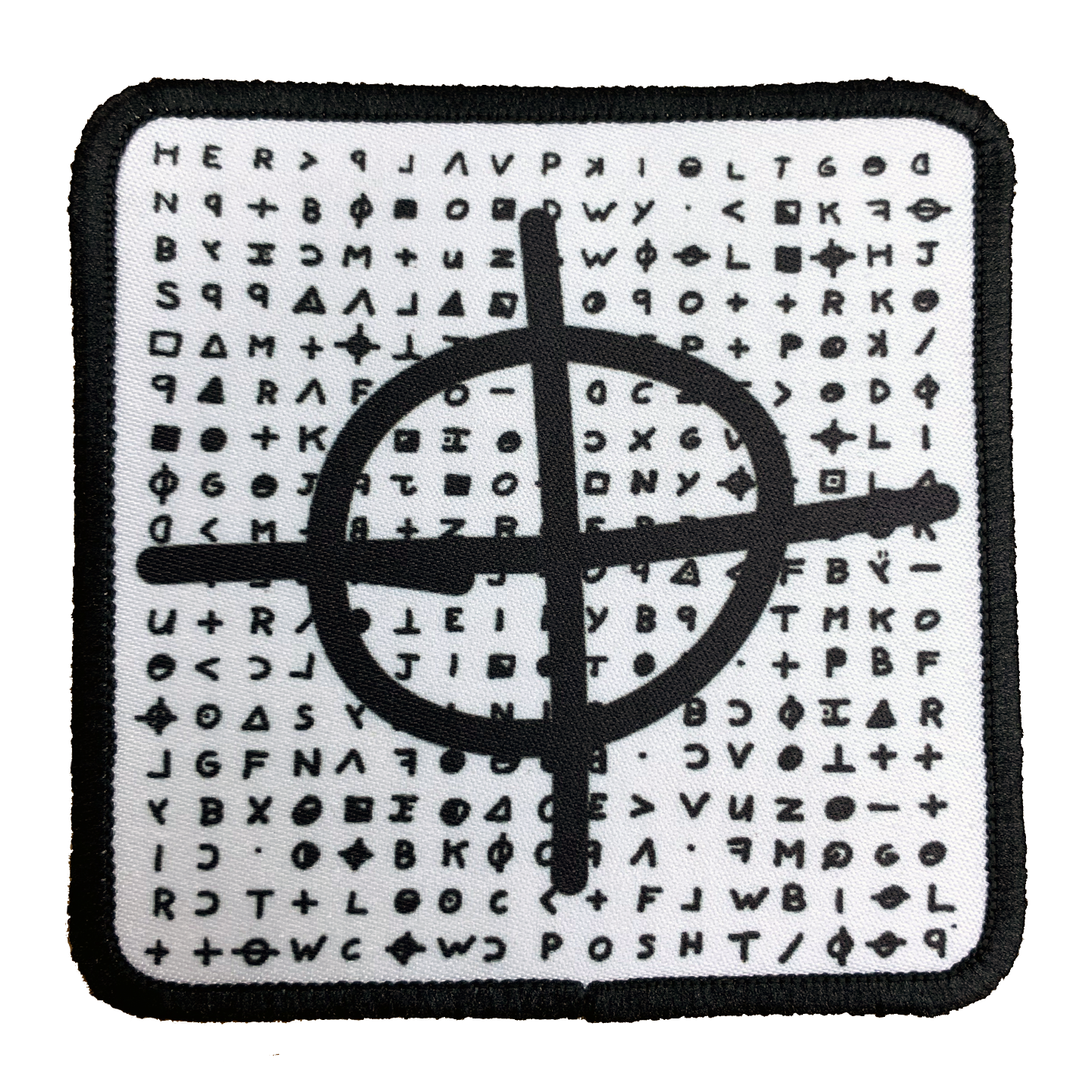 Zodiac Killer Iron-On Patch - UNMASKED Horror & Punk Patches and Decor